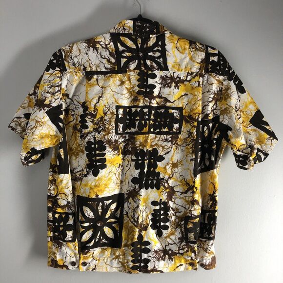 Surfside Sportswear Mens Size Medium? Hawaiian Honolulu Button Up Aloha Shirt - Picture 9 of 15